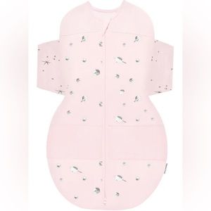 Snoo Organic Sleep Sack Size Small, Rose Planets